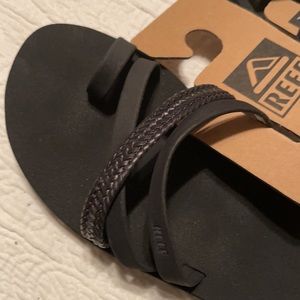 Black REEF sandals
